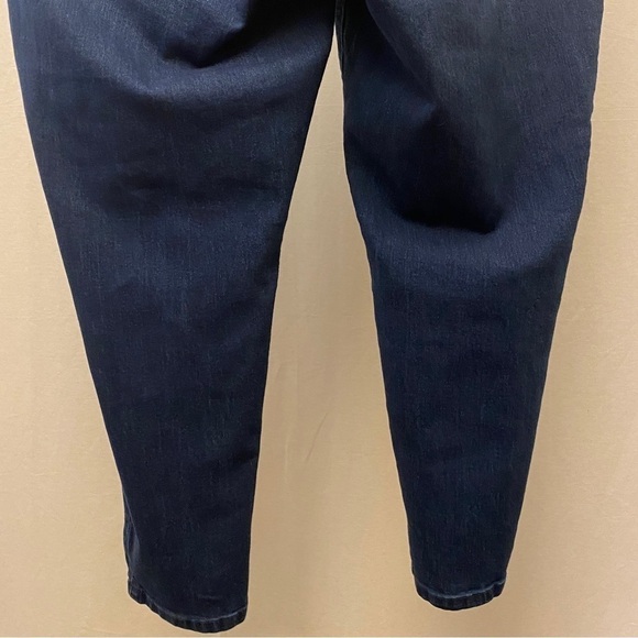 Democracy 20W AB Tech Skinny Ankle Jeans Mid Rise Stretch Dark Wash - Picture 7 of 16
